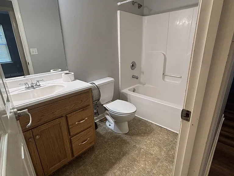 Hall bath.