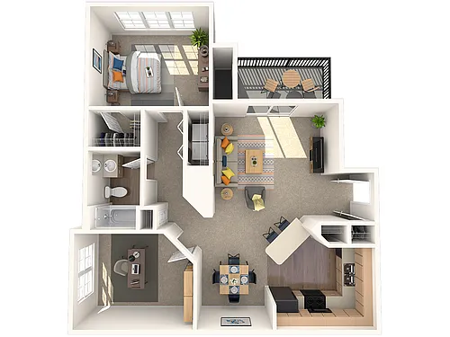 Floor plan Florentine