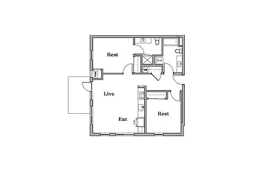 Floor plan D1