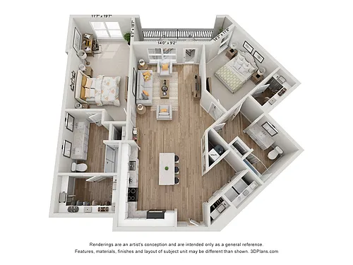 Floor plan B4