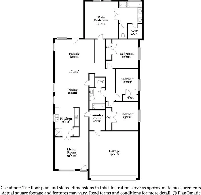 4 bed, 2.0 bath, 1828 sqft, $2,130 — Photo 2