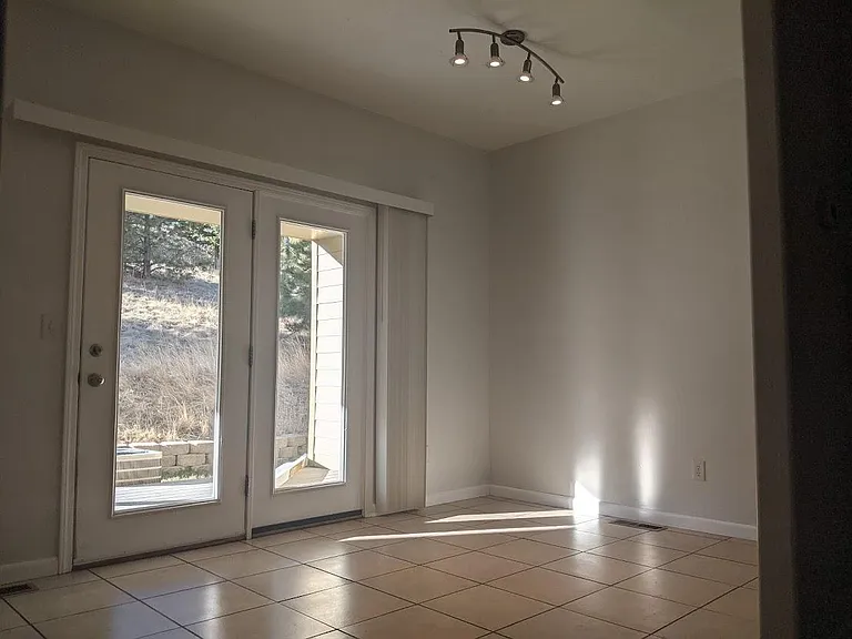 Dining room to Deck