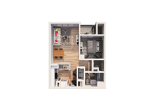 Floor plan A1D