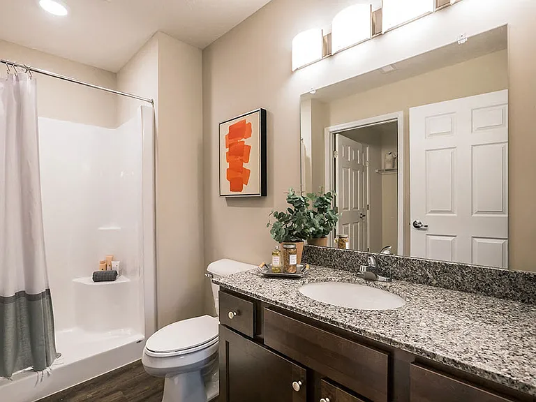 Granite Counters + Lots of Storage