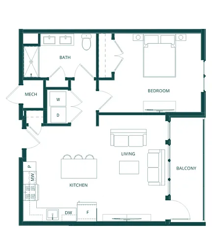 Floor plan A2 Type A
