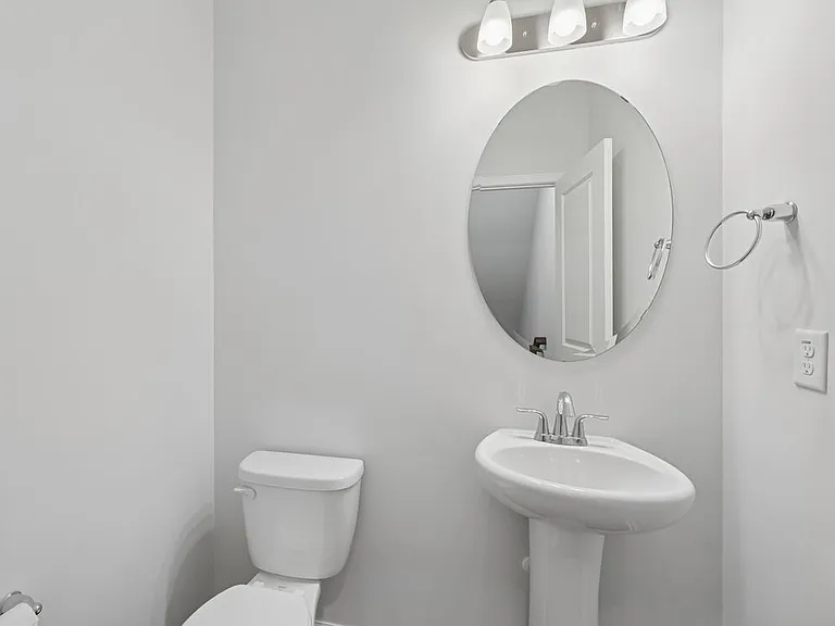 Powder room half-bath