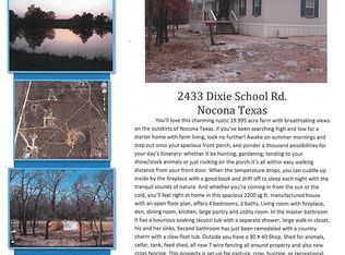 2433 Dixie School Rd, Nocona, TX 76255