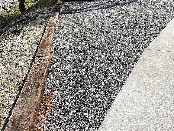 Additional gravel parking