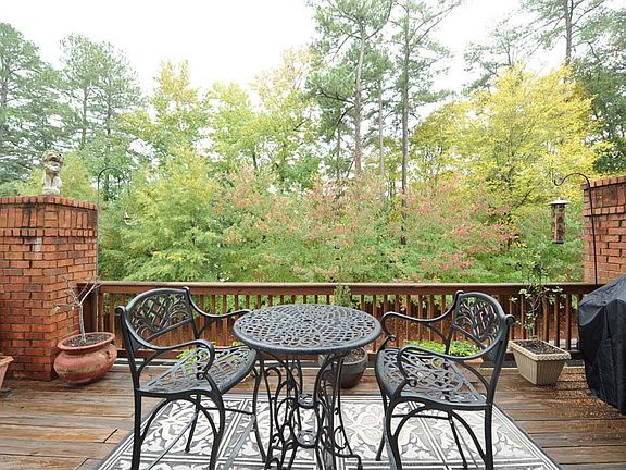 Private deck, plenty of space for cooking out and dining alfresco.