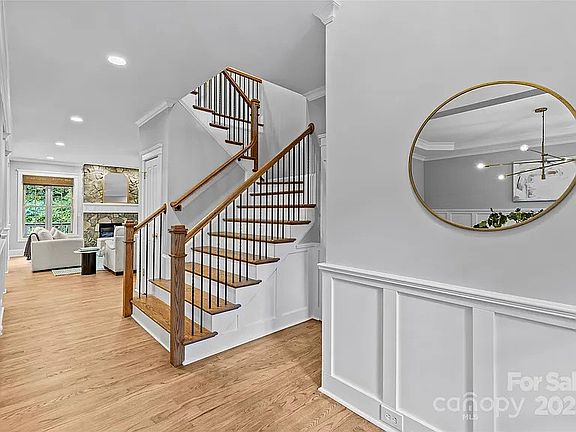 Front Entrance Inside View and Stairwell