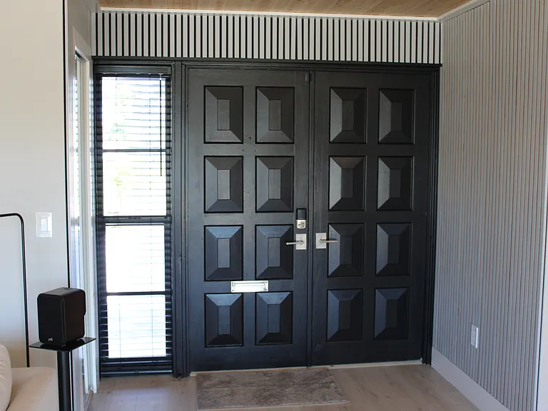 Front door interior