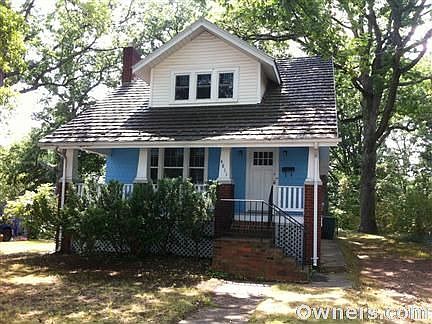 View from front of house