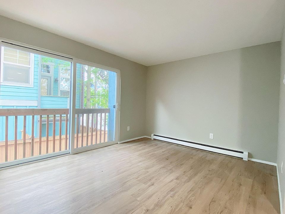 Open living/dining space