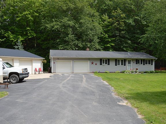 Front view, facing east