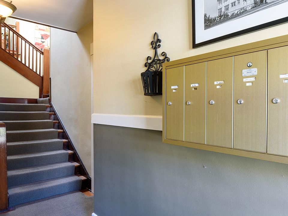 Mail area, building lobby