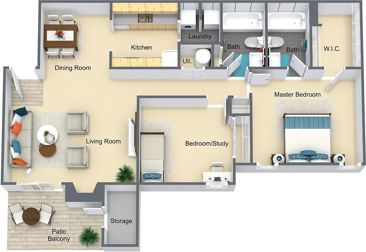 Floor plan Evergreen