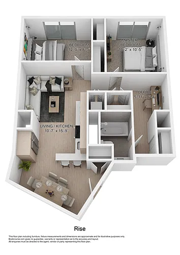 Floor plan Rise