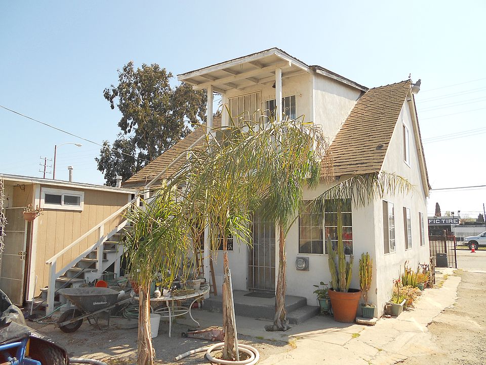 Back of building