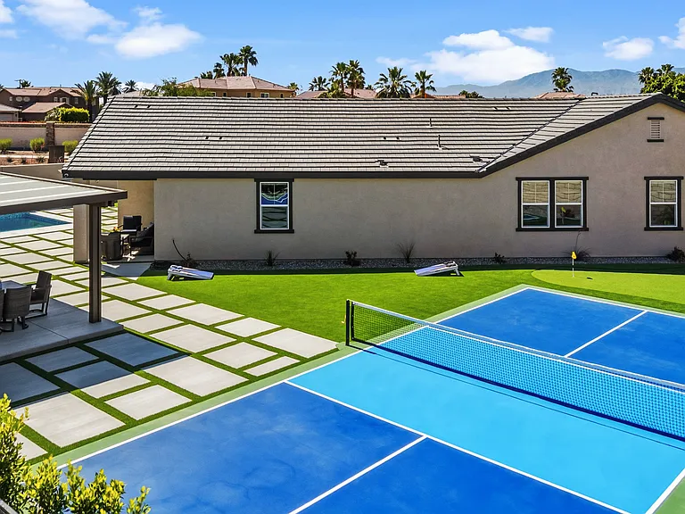 Pickleball court!