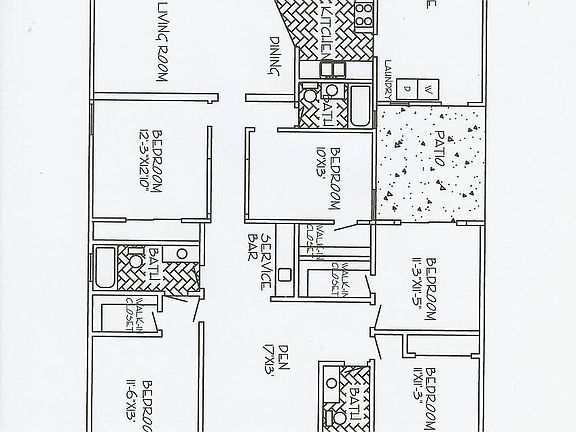Floorplan after new contruction