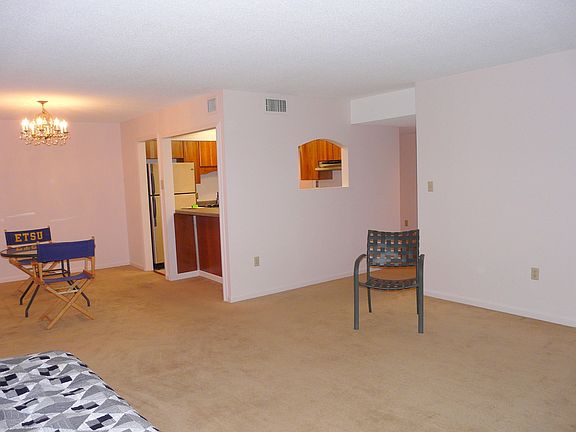 Living room towards dining room
