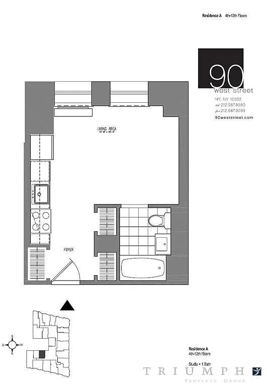 Building Photo - 90 West St #4A