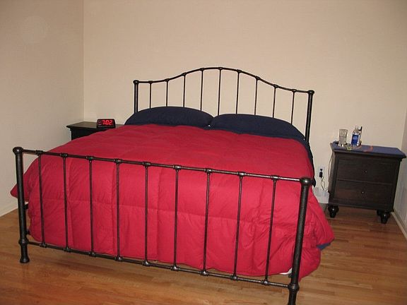 King size bed & night stands
