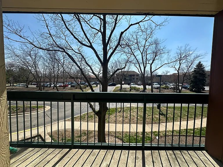 Balcony towards parking
