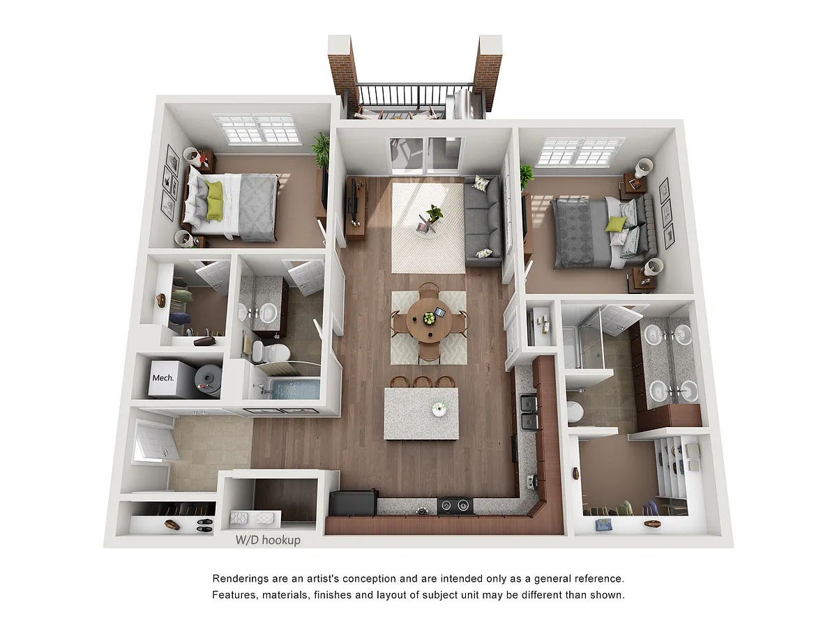 Floor plan Meadowview II