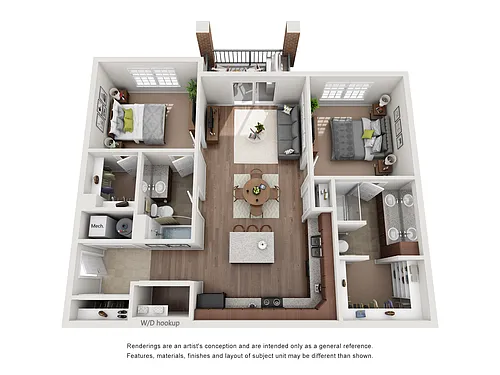 Floor plan Meadowview II