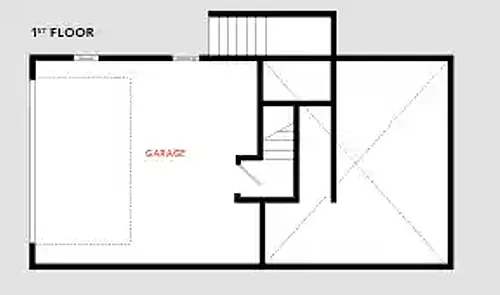 Floor plan 2 Bedroom Town Home
