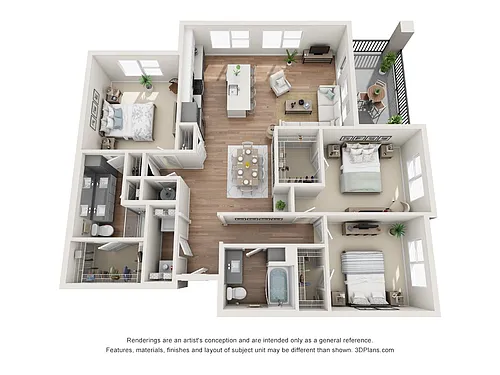 Floor plan C1