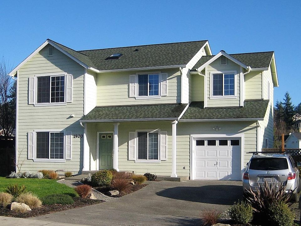 House repainted white