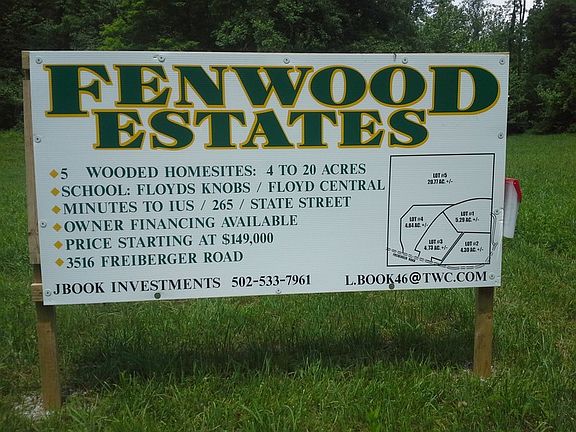Fenwood Plat Lots 1 thru 5