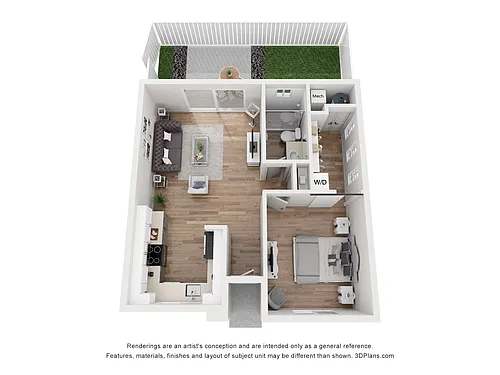 Floor plan Redbud