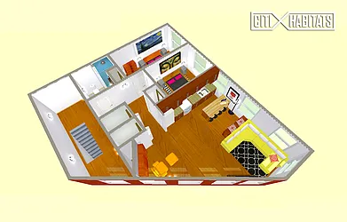 Rented by Citi Habitats