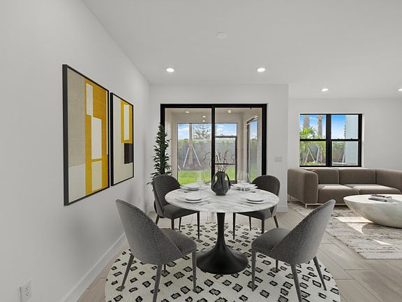 Connected cafe space