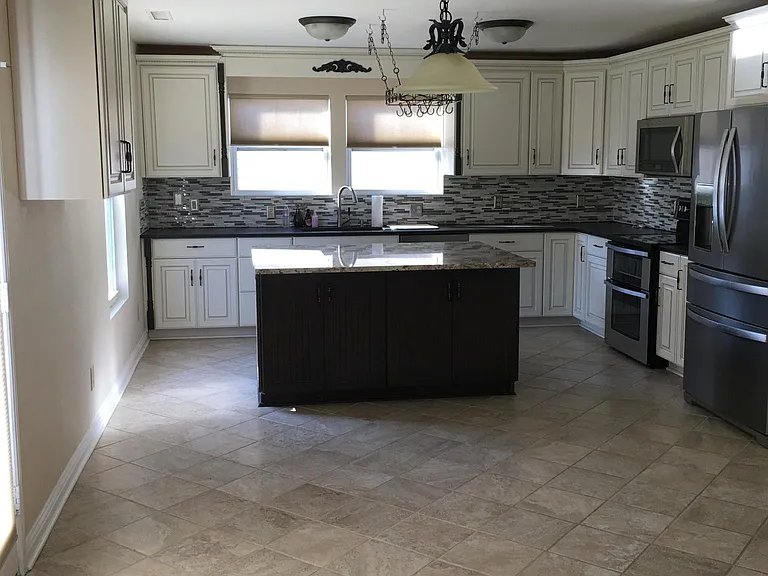 Custom Kitchen open to living room