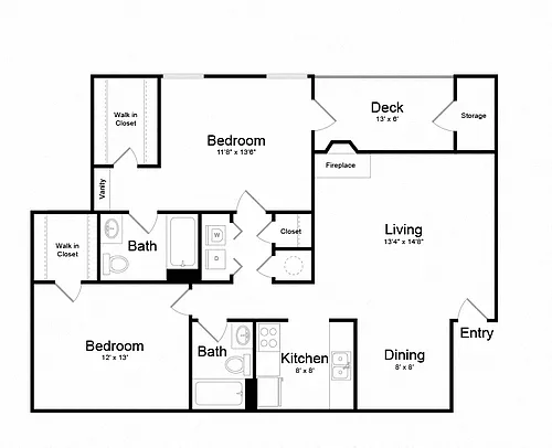 Floor plan B2
