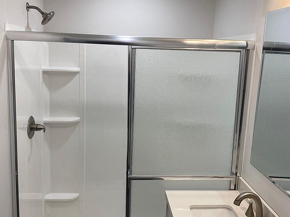 large walk in shower
