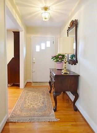 Hardwood Foyer