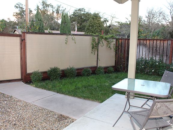 Back Yard - Lawn and Gravel areas