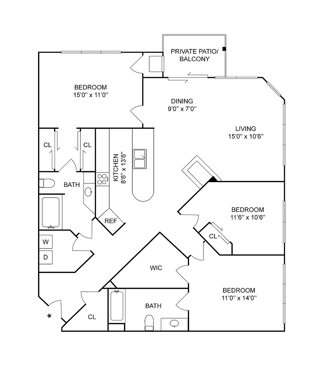 Floor plan 3x2c