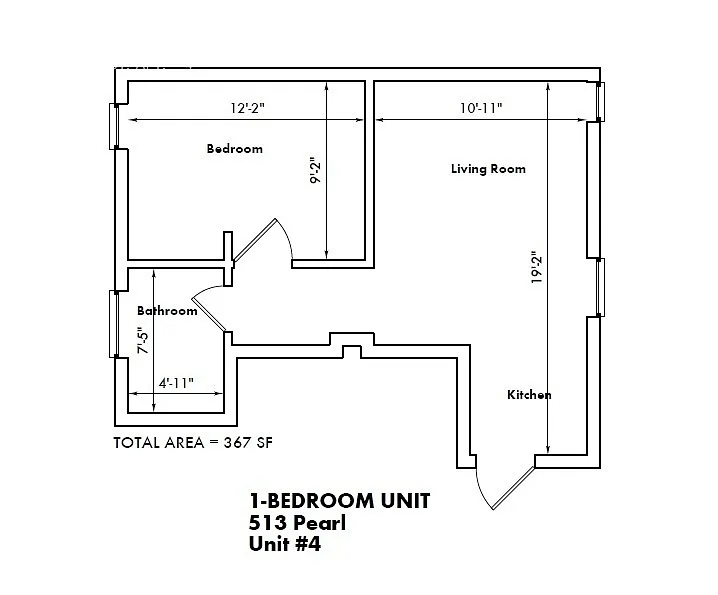 Building Photo - 513 Pearl St #4