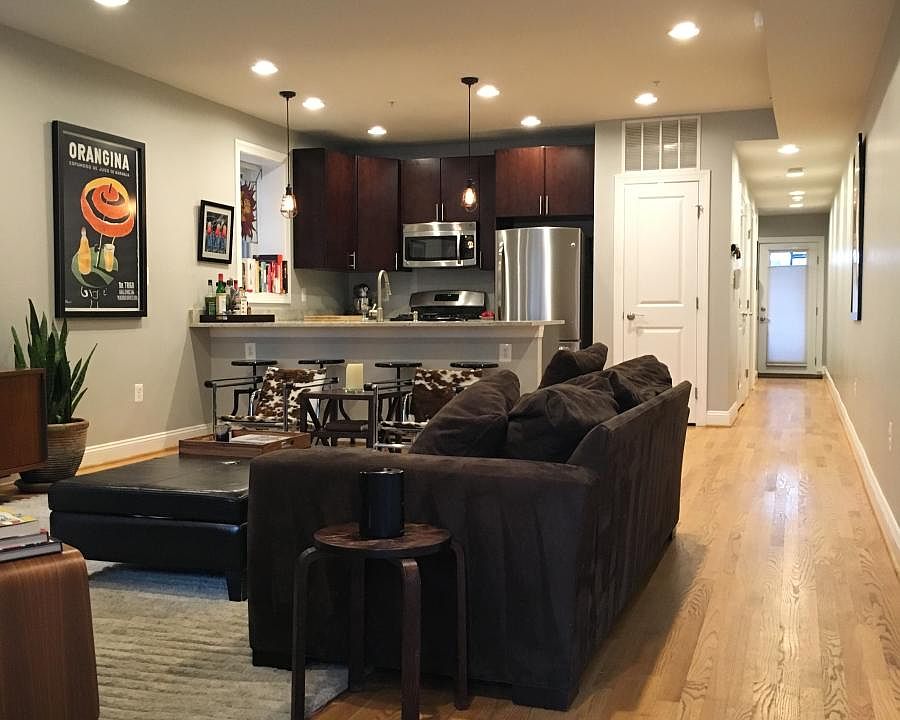 Open concept living room