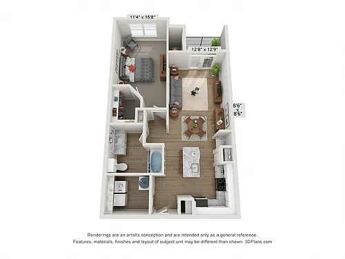 Floor plan Ascent