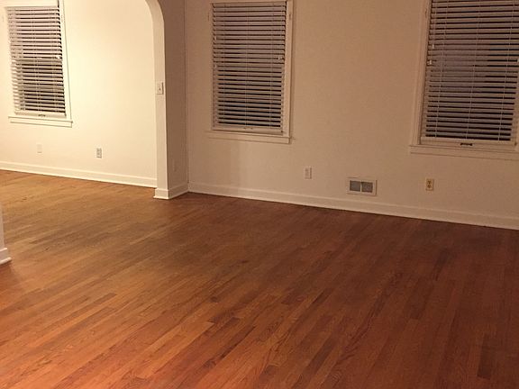 Living room and dining room