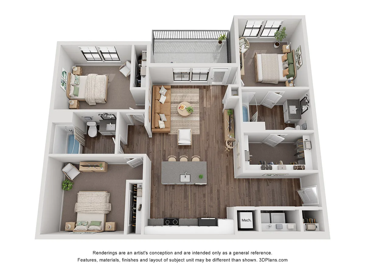 Floor plan C1