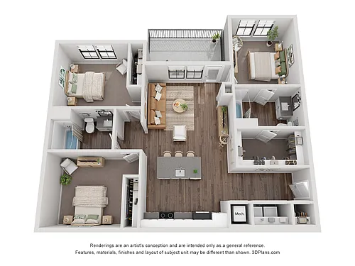Floor plan C1