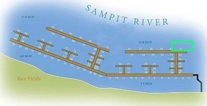 1st image of Slip 41 Friendfield Marina #45' boat slip 270 Crescent Drive